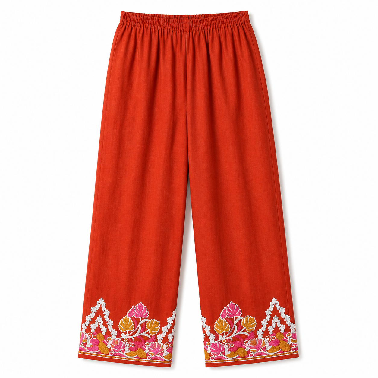 Kashmir Aari cotton Co-Ord Set | Sassy Salmon